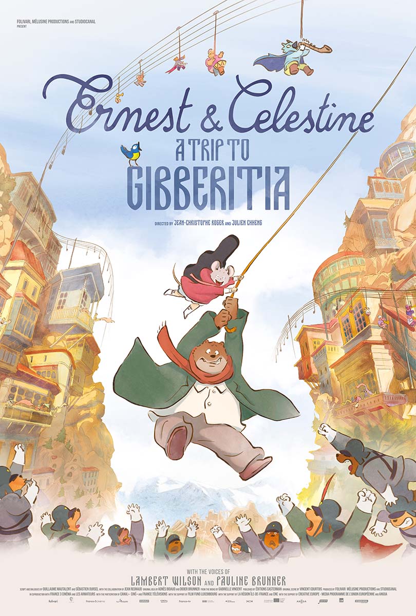 دانلود دوبله فارسی فیلم Ernest and Celestine: A Trip to Gibberitia 2022