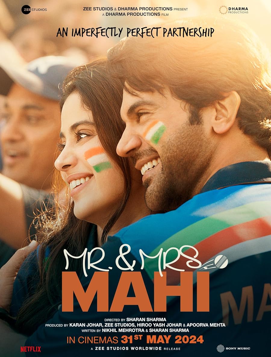 دانلود دوبله فارسی فیلم Mr. & Mrs. Mahi 2024