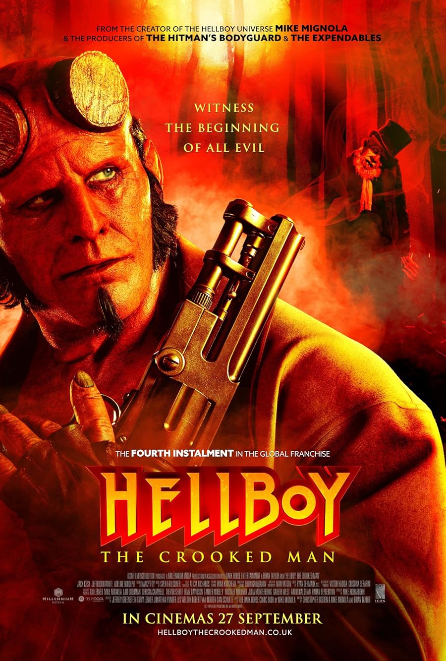 دانلود دوبله فارسی فیلم Hellboy: The Crooked Man 2024