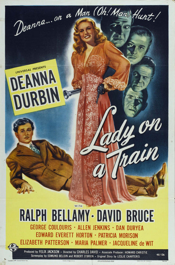 دانلود فیلم Lady on a Train 1945